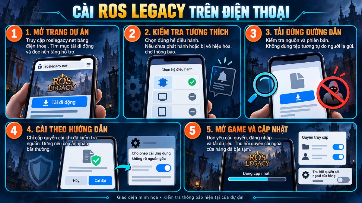 Cách tải Rules of Survival ROS Legacy trên điện thoại