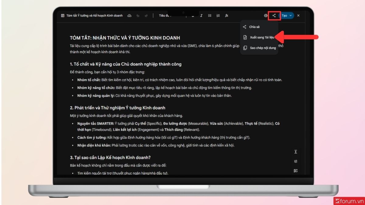 Xuất tài liệu tại đây