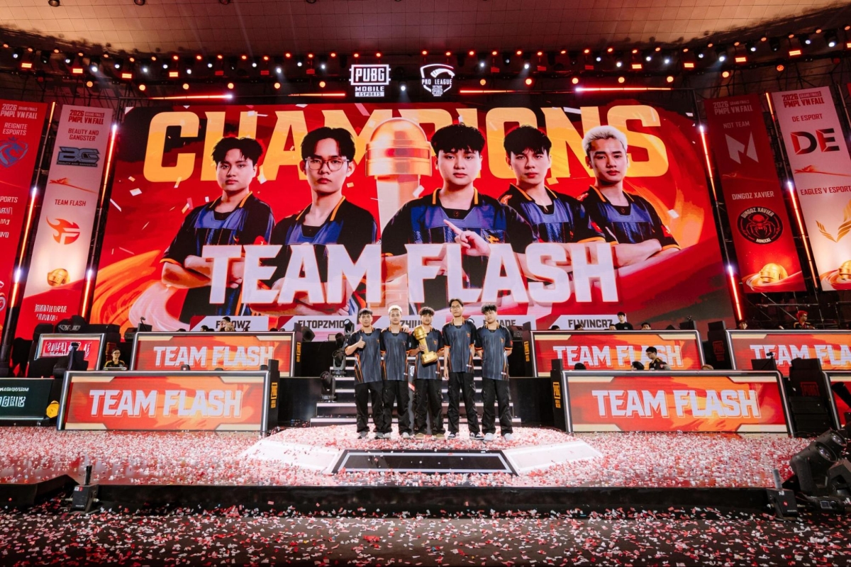 Team Flash đã có chiến thắng cực kỳ thuyết phục
