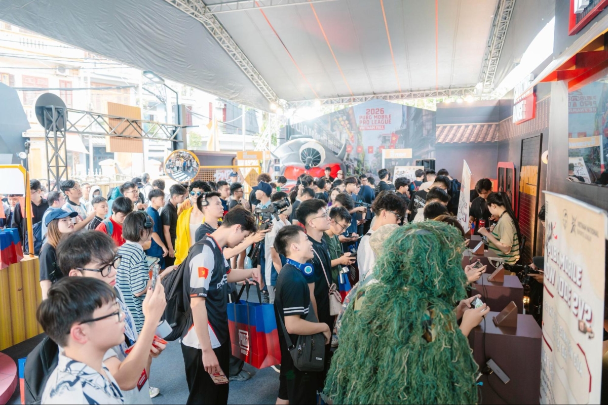 Sự kiện offline quy tụ rất nhiều game thủ tham gia