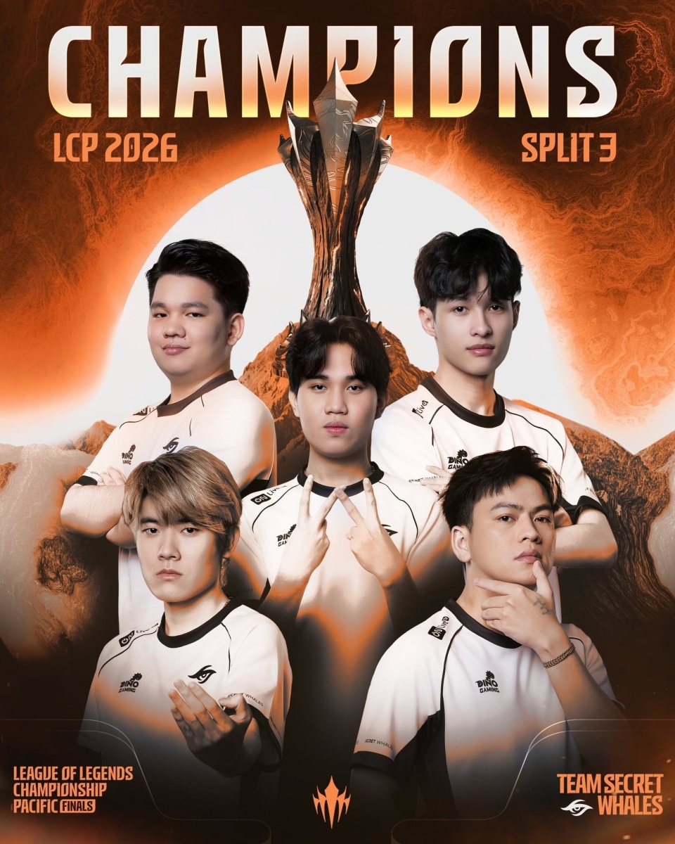 Team Secret Whales có chiến thắng cực kỳ thuyết phục trước đối thủ