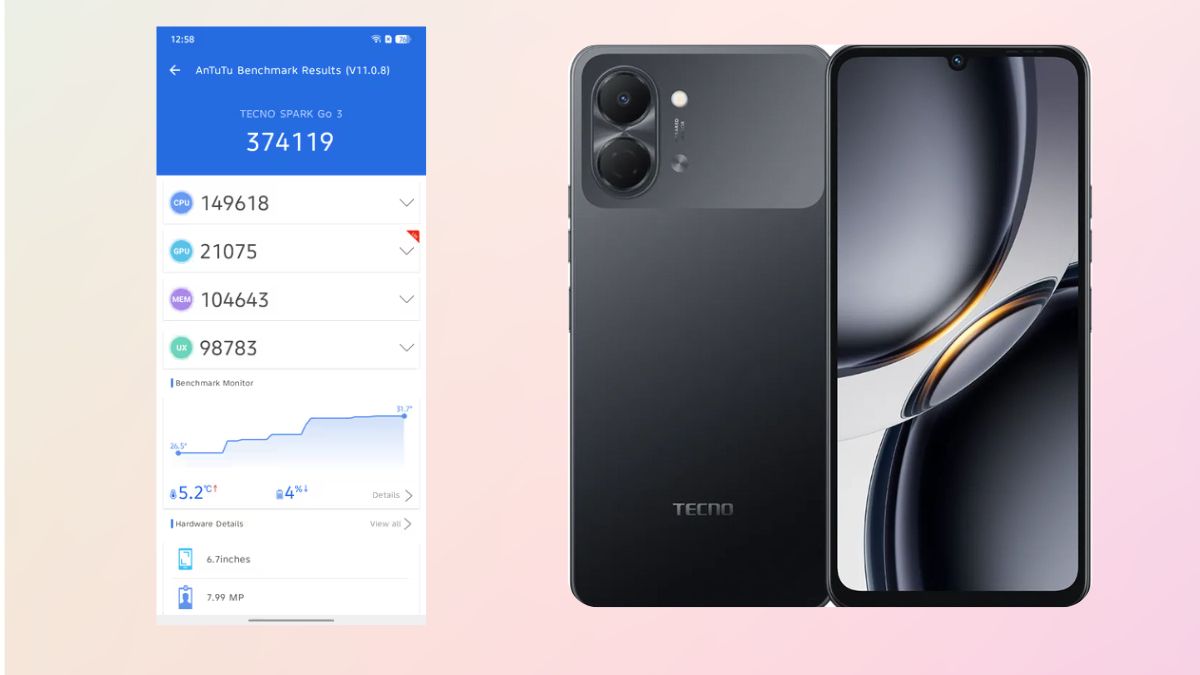 Đánh giá chi tiết điểm Tecno SPARK GO 3 AnTuTu