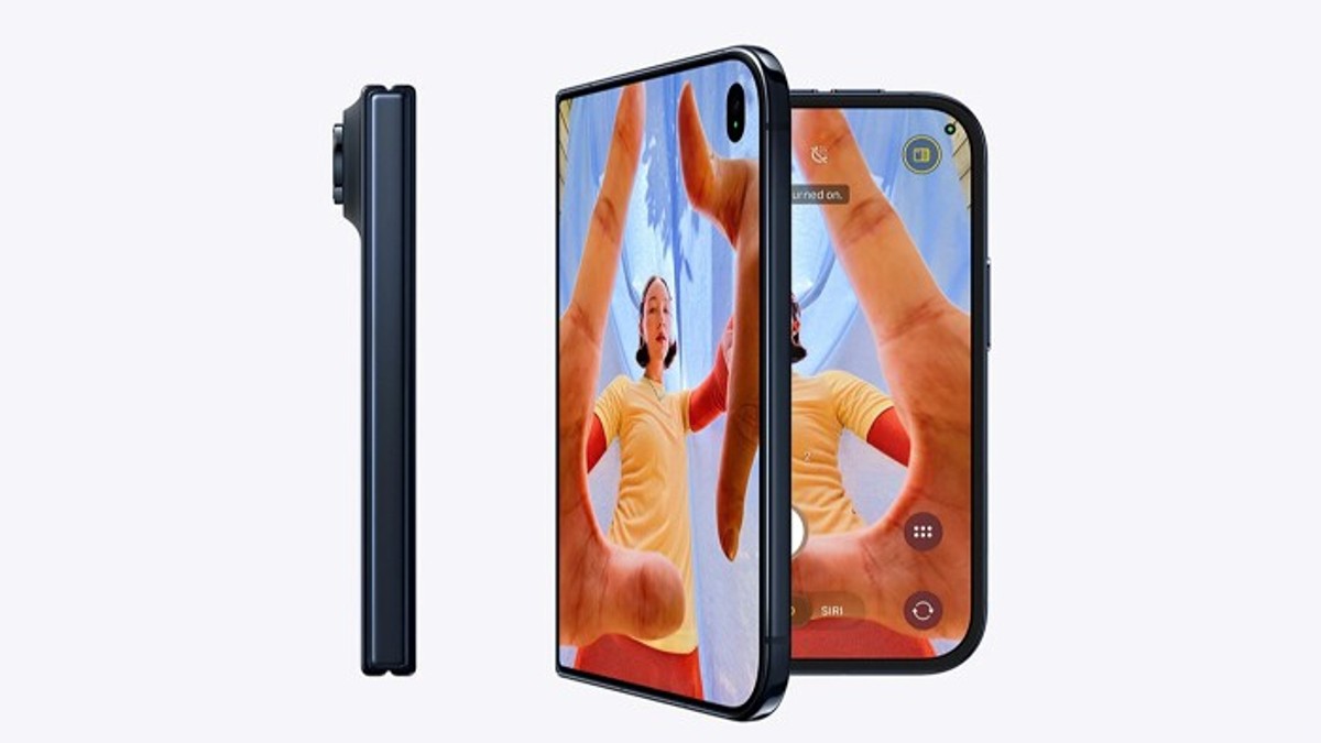 Thiết bị gập gọn như cuốn hộ chiếu trong lòng bàn tay