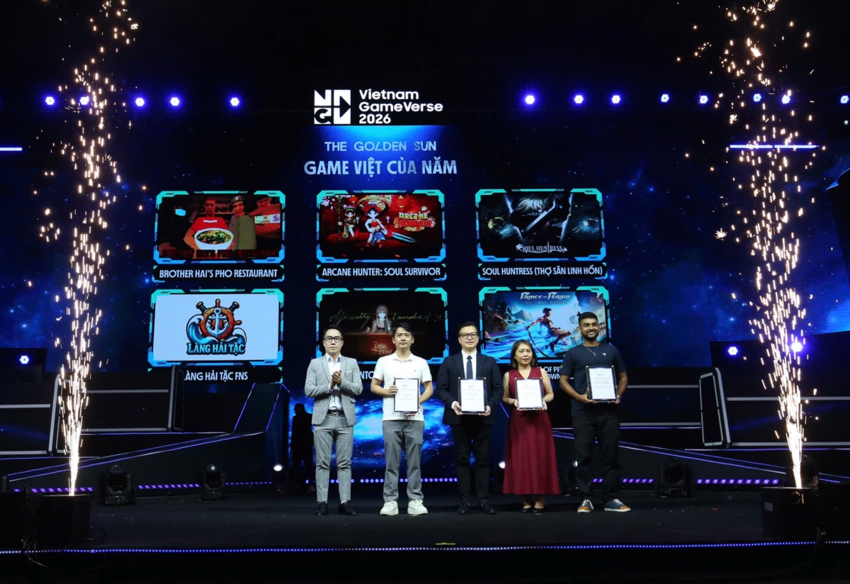 Tiệm Phở Của Anh Hai nhận giải game Việt của năm
