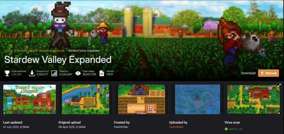 Mod Stardew Valley Expanded