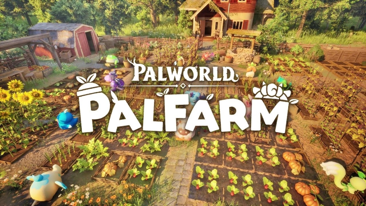 Game nông trại và sinh tồn Palworld 