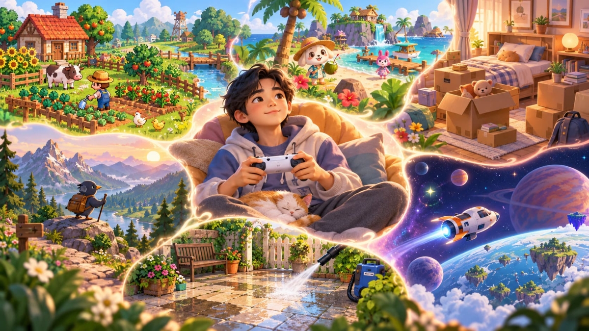 Vì sao game chữa lành luôn được yêu thích
