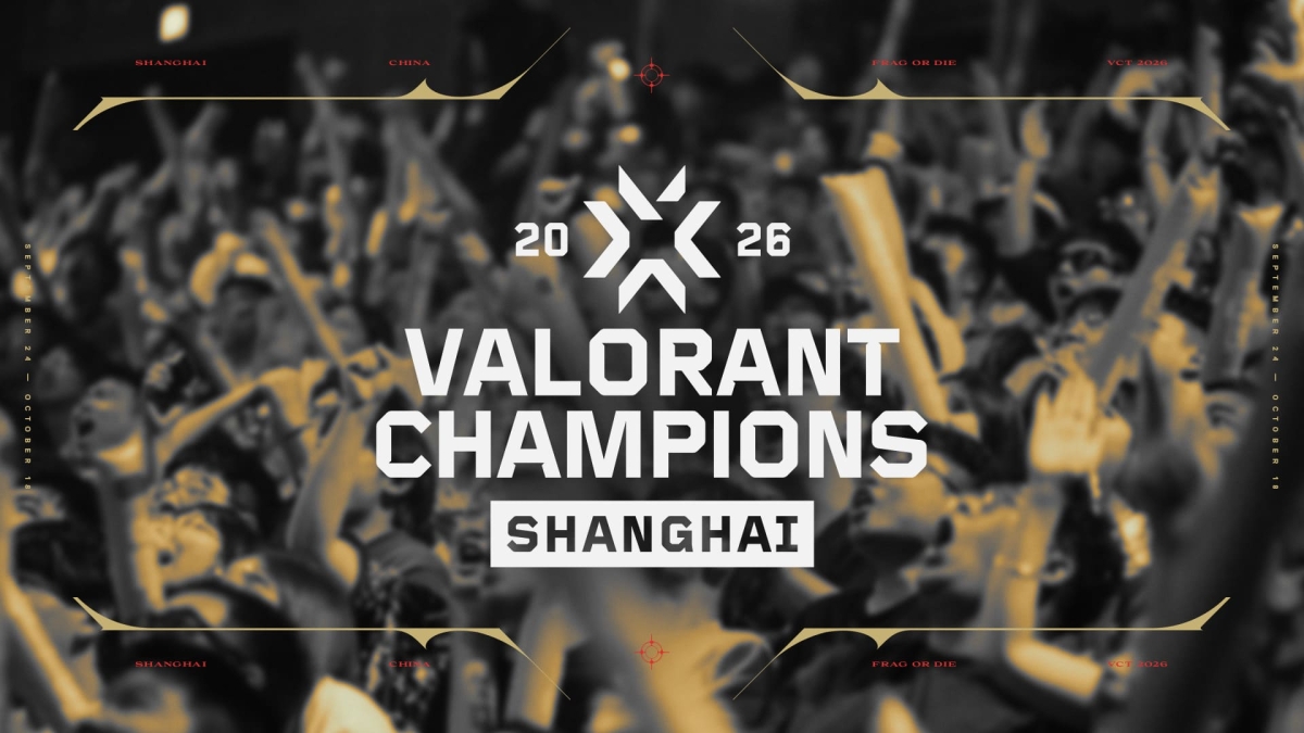 VALORANT Champions 2026 khởi tranh tại Thượng Hải từ 24.09