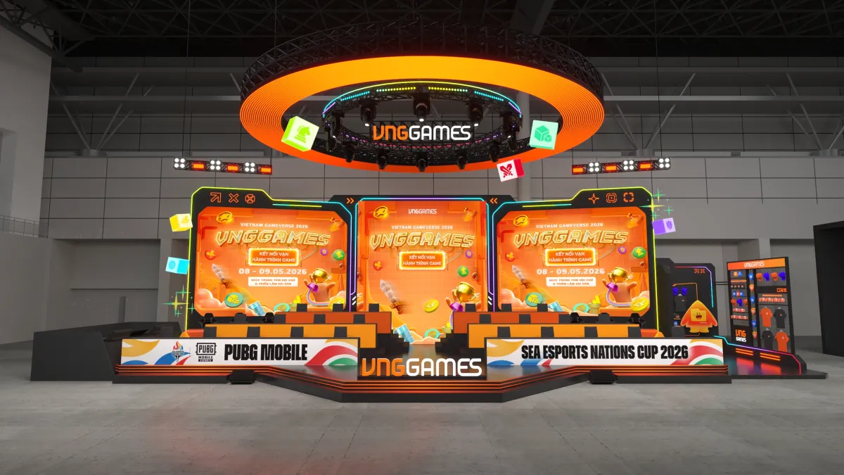 Nhiều gian hàng đã sẵn sàng chờ đón game thủ