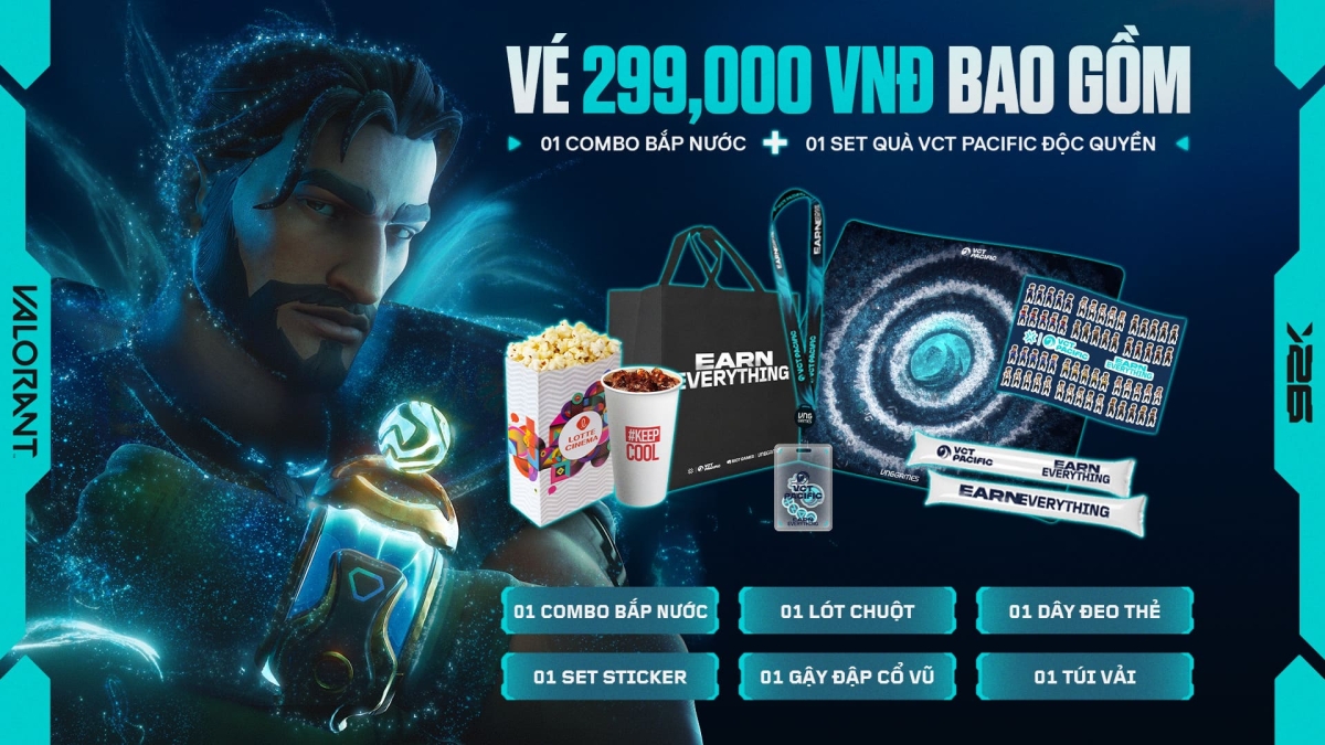 Nhiều phần quà hấp dẫn gửi đến người hâm mộ