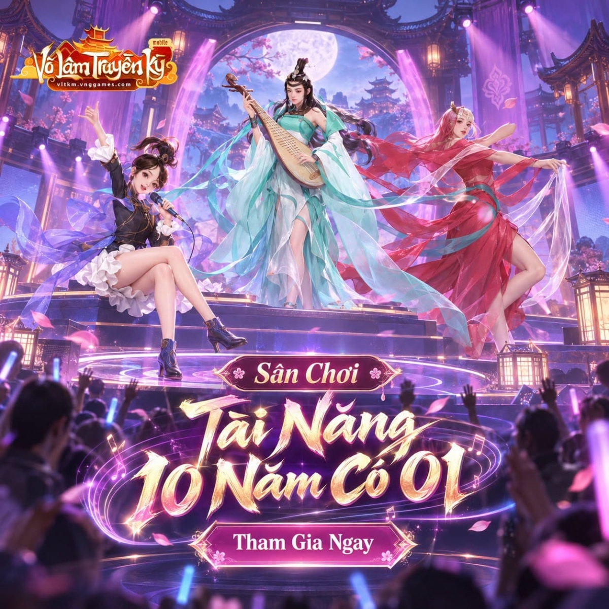 Sân chơi tài năng chào đón game thủ