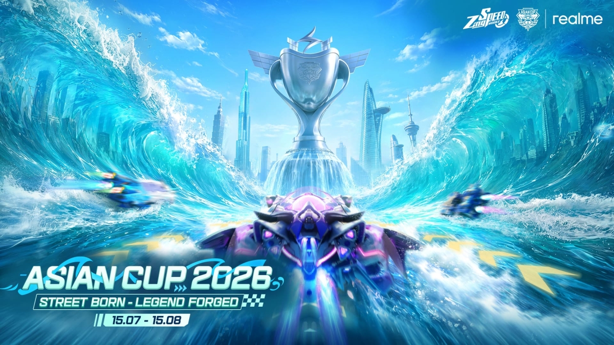 Việt Nam mang đội hình giàu kỳ vọng đến Asian Cup 2026, sẵn sàng cạnh tranh ngôi vương ZingSpeed Mobile châu Á Việt Nam mang đội hình giàu kỳ vọng đến Asian Cup 2026, sẵn sàng cạnh tranh ngôi vương ZingSpeed Mobile châu Á