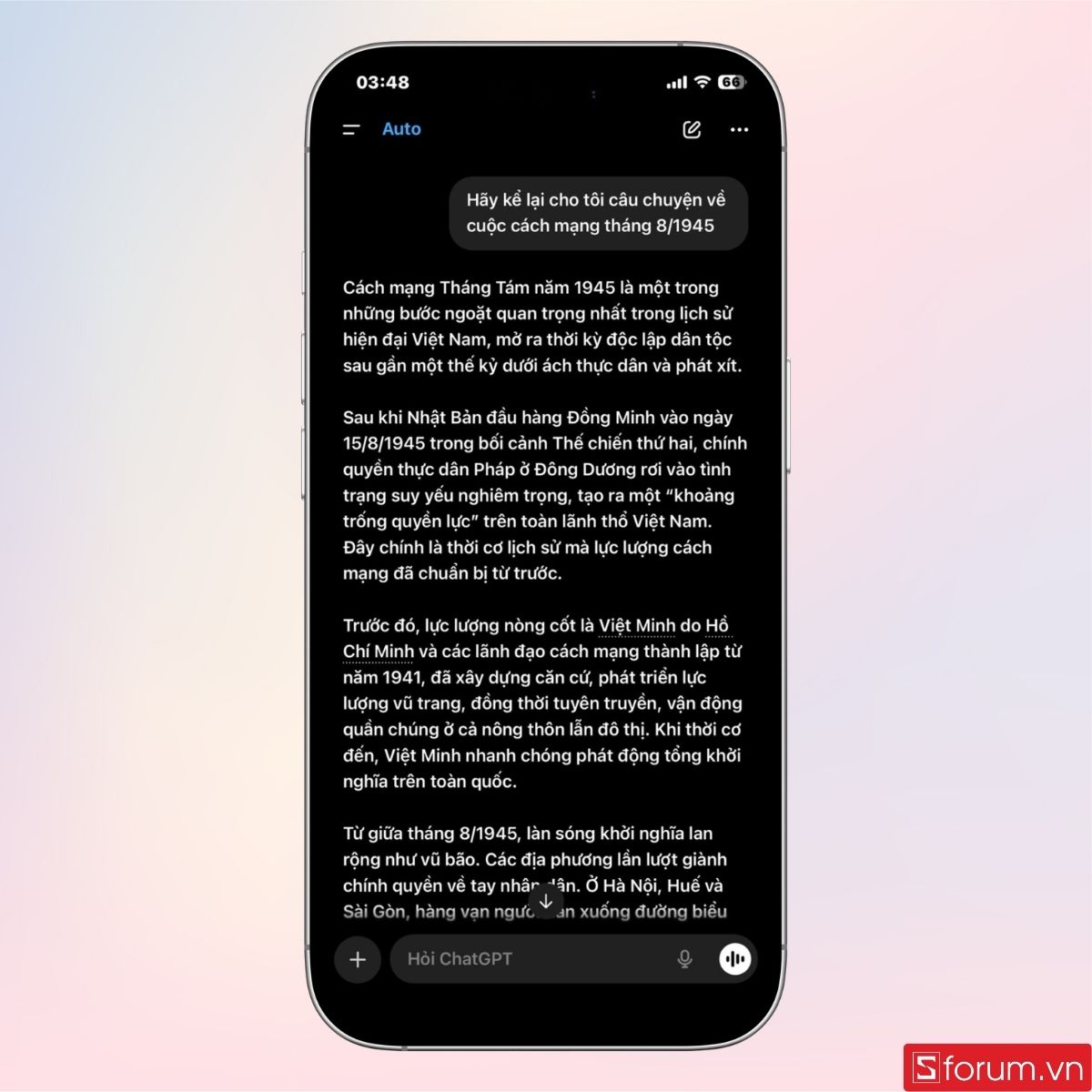 Prompt yêu cầu ChatGPT giải trí và rèn trí nhớ