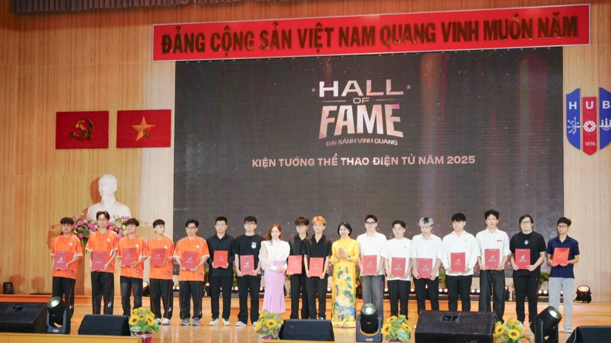 Các VĐV PUBG Mobile Việt Nam được vinh danh tại Đại Sảnh Vinh Quang 2026