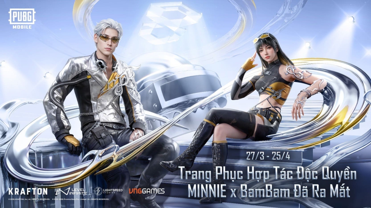 2 skin độc quyền của Minnie và BamBam