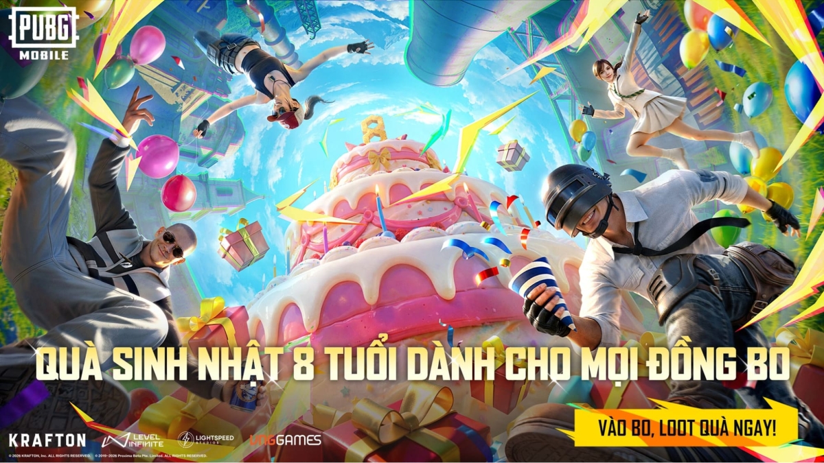 PUBG Mobile kỷ niệm 8 năm: Hàng loạt màn hợp tác đỉnh cao trong bản cập nhật 4.3 PUBG Mobile kỷ niệm 8 năm: Hàng loạt màn hợp tác đỉnh cao trong bản cập nhật 4.3