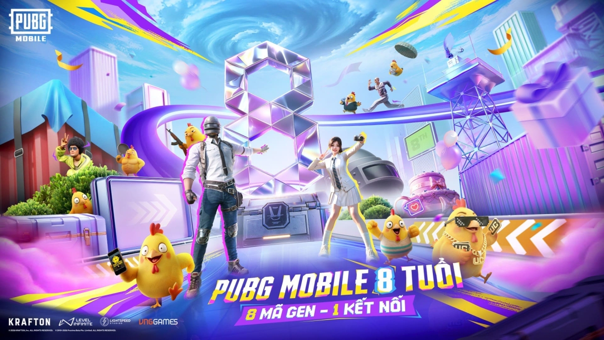 PUBG Mobile ra mắt giáp tối thượng “Thần Tượng Ngân Hà” mừng kỷ niệm 8 năm PUBG Mobile ra mắt giáp tối thượng “Thần Tượng Ngân Hà” mừng kỷ niệm 8 năm