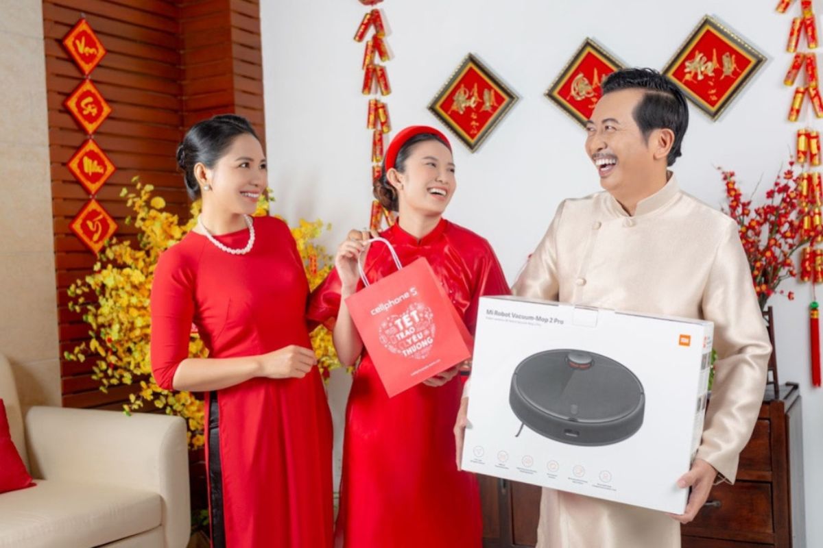 Tặng quà lì xì Tết bằng đồ công nghệ