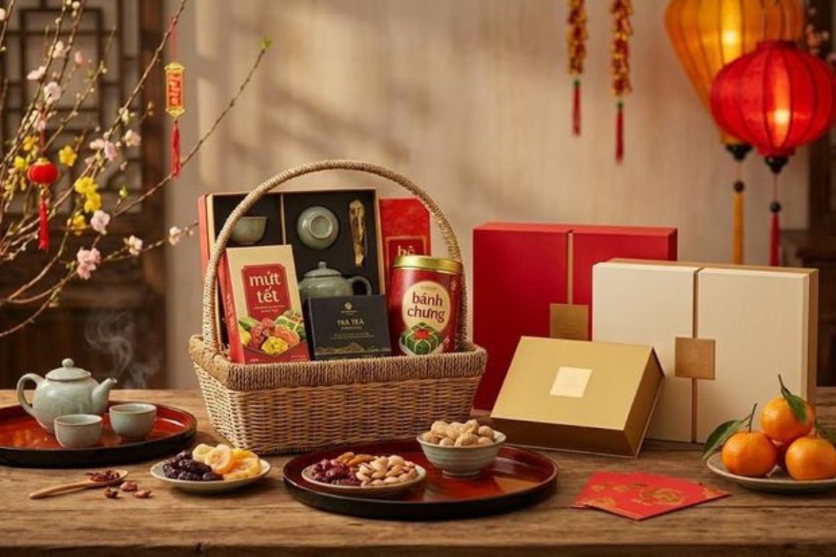 Chọn những set quà được trang trí đẹp mắt