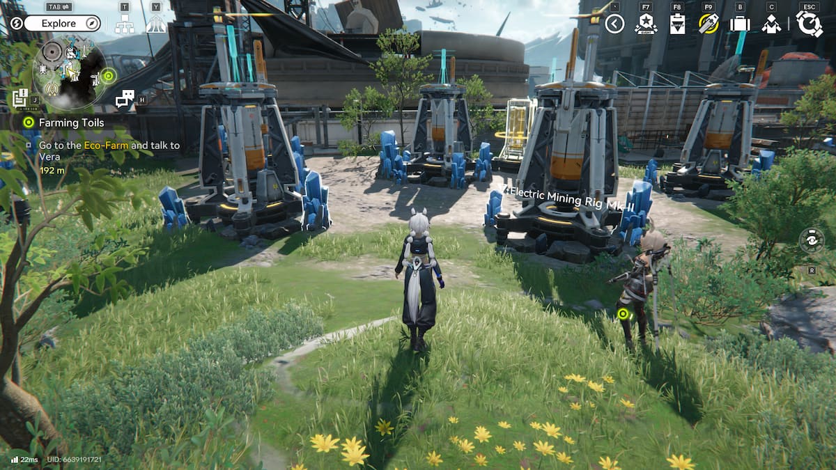 Xây dựng các dàn khoan tại Mining Bed