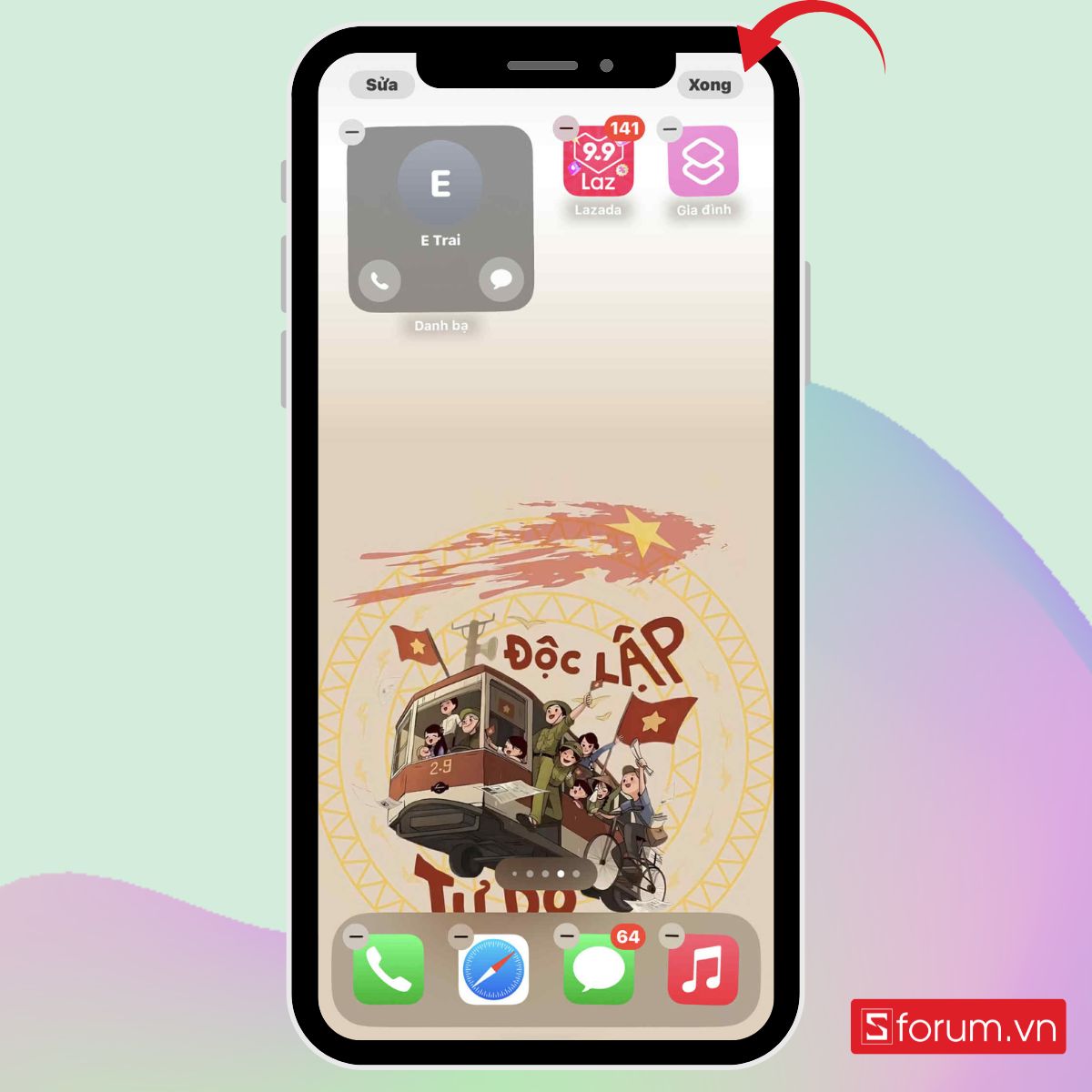 Quay số nhanh trên iPhone bằng Widget - bước 3