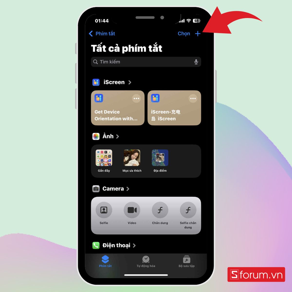 Quay số nhanh trên iPhone bằng Use key off - bước 2