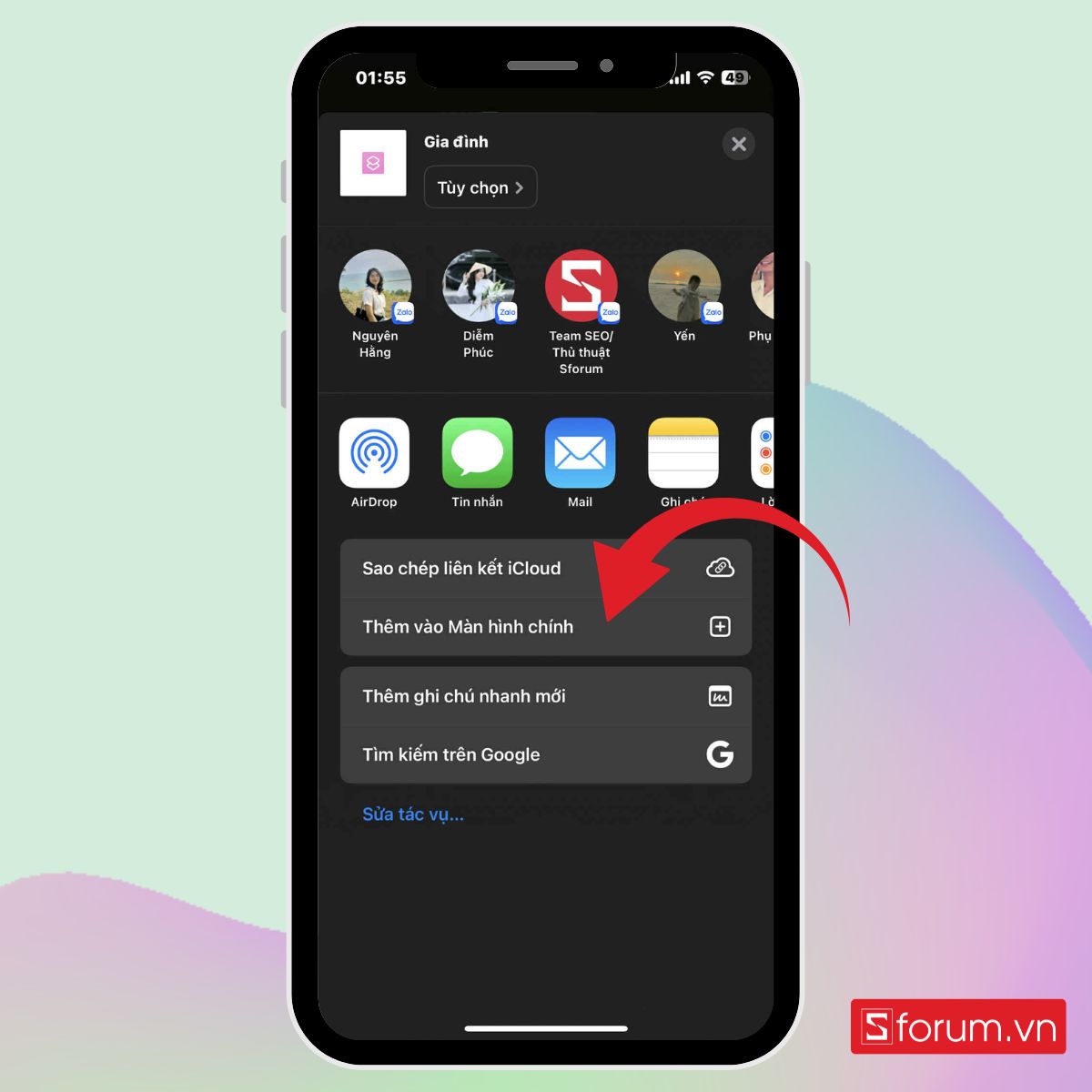 Quay số nhanh trên iPhone bằng Use key off 