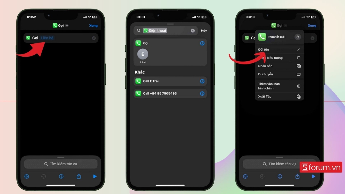 Quay số nhanh trên iPhone bằng Use key off - bước 4