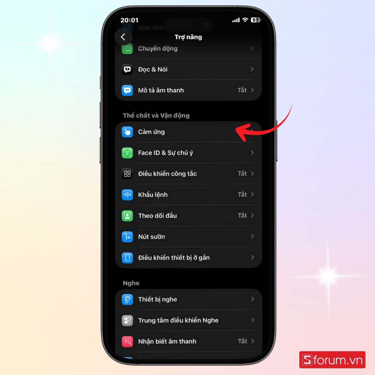 Cách bật/ tắt chế độ một tay Reachability trên iPhone là gì bước 2