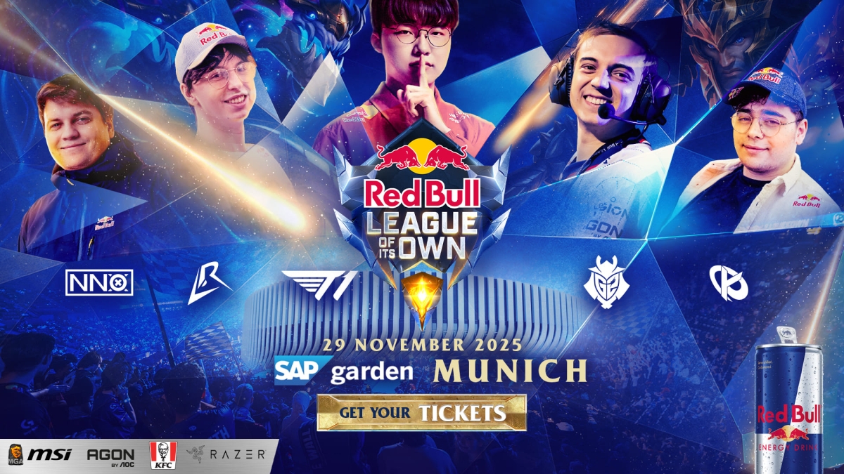 Tổng hợp đội hình tham gia Red Bull League of Its Own 2025