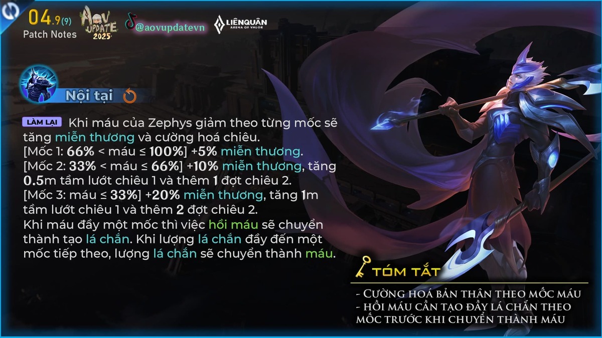 Thông tin remake nội tại Zephys