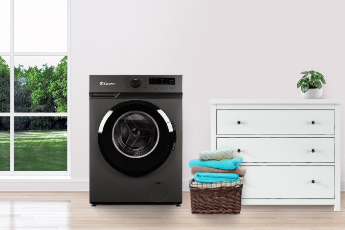 WF-9VG1 là mẫu máy giặt cửa trước Inverter