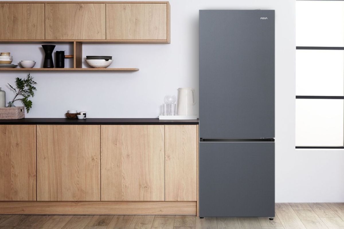 Mẫu tủ lạnh AQUA có thiết kế ngăn đá dưới