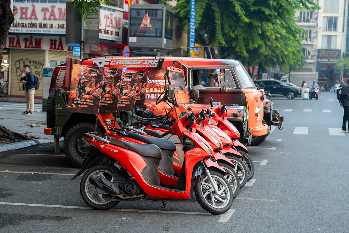 Đoàn roadshow cực kỳ nổi bật giữa TP.HCM