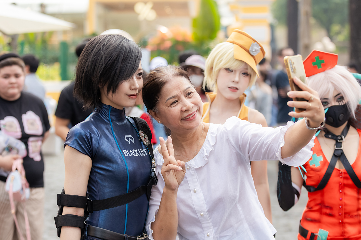 Hình ảnh mang nét đẹp và cực kỳ ý nghĩa trong sự kiện