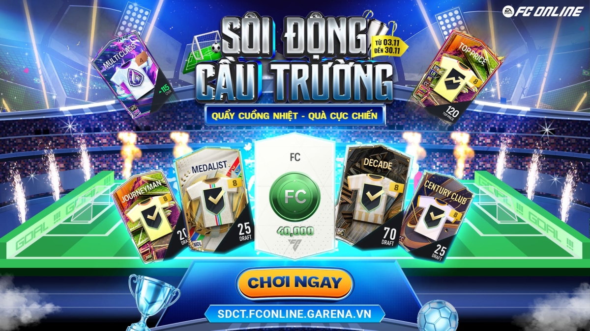 Sự kiện Sôi Động Cầu Trường