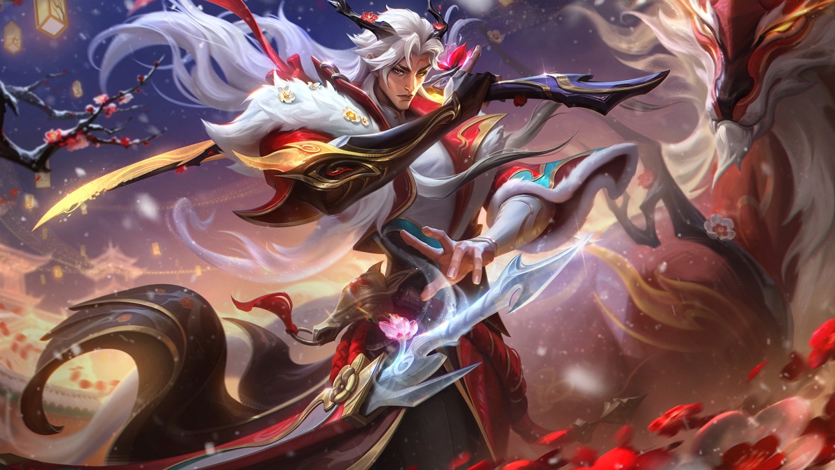 Skin Yone trong chủ đề Mai Tuyết Nghênh Xuân