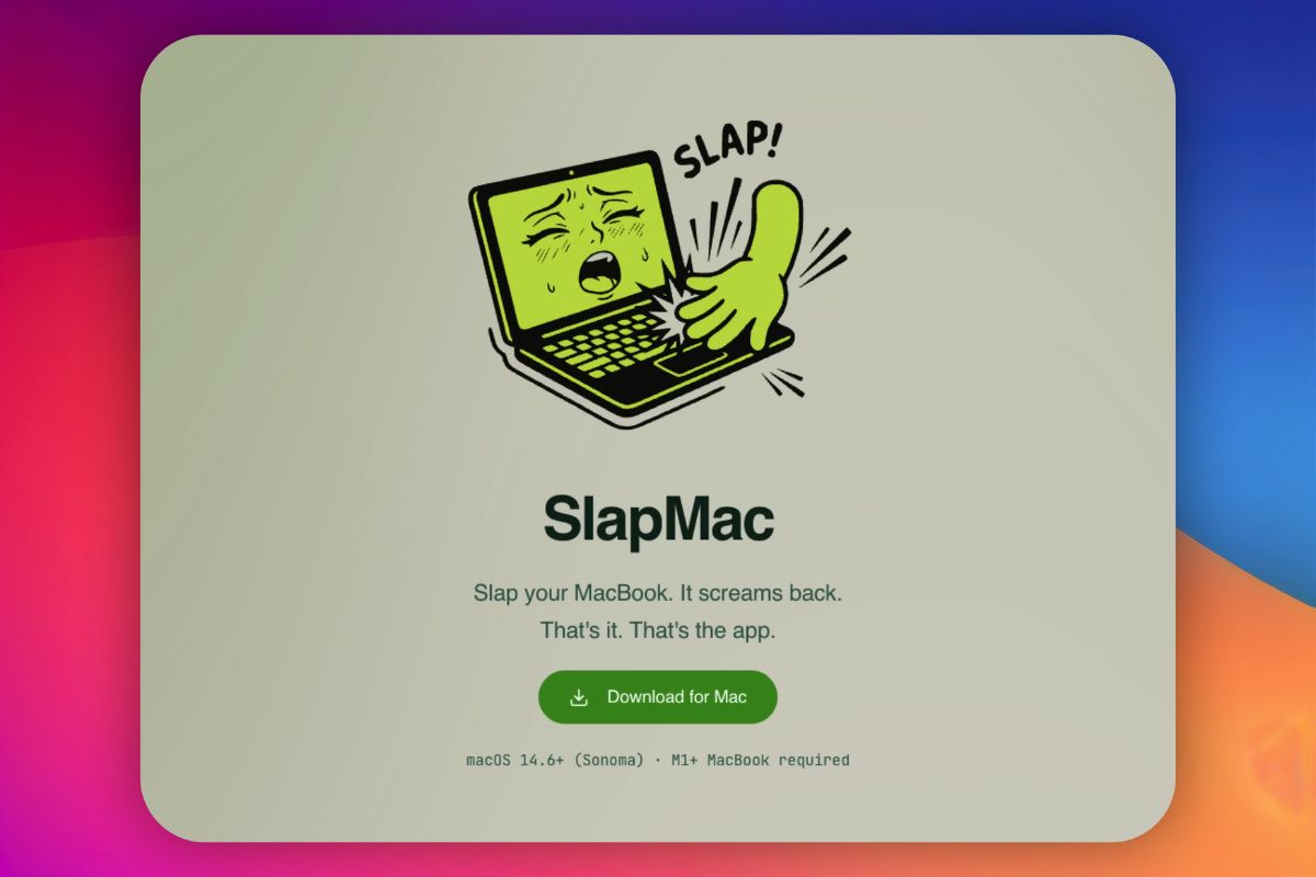 SlapMac sở hữu hơn 160 hiệu ứng âm thanh