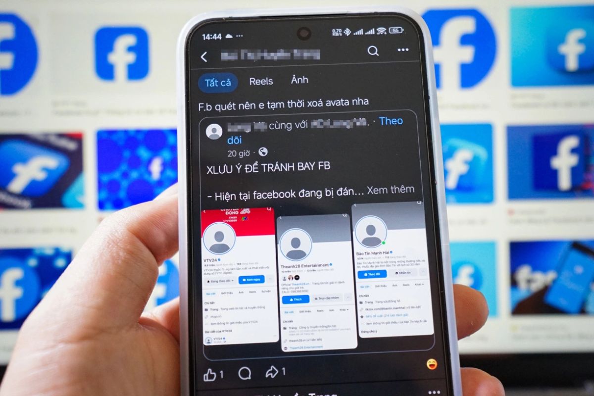 gỡ avatar có tránh được tình trạng bị report page không