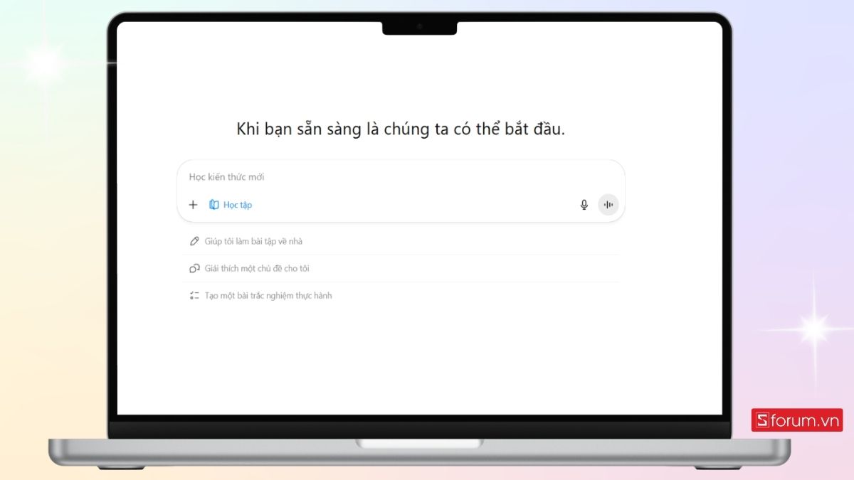 ChatGPT được chuyển sang chế độ học tập