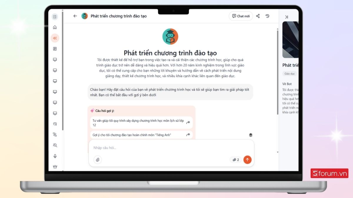 Nhập từ khóa chính để soạn giáo án AI