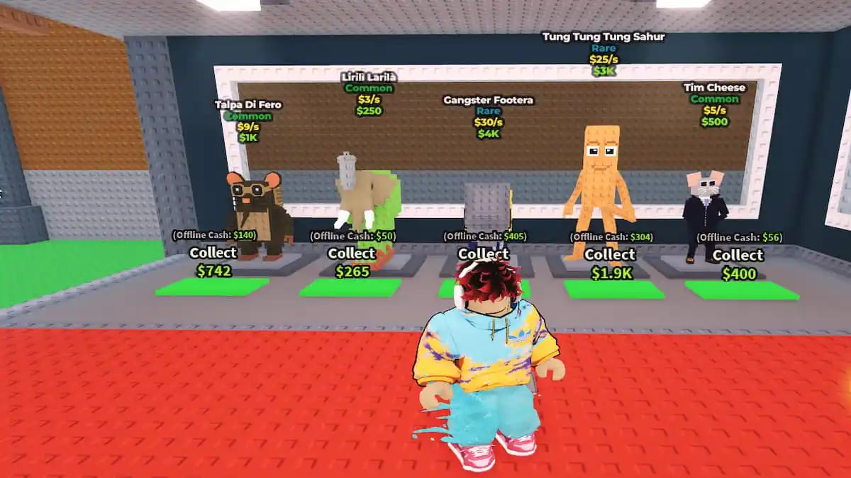 Hướng dẫn cách chơi Steal A Brainrot Roblox