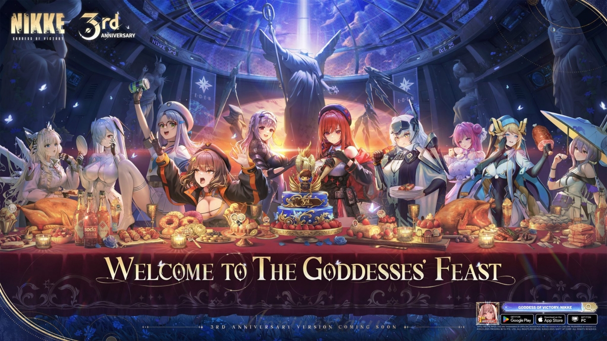 Goddess of Victory: NIKKE công bố livestream kỷ niệm 3 năm