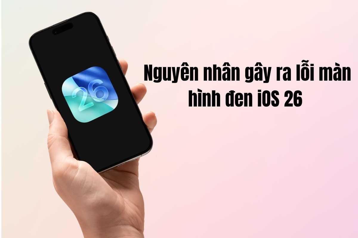 Những nguyên nhân có thể khiến iPhone có lỗi đen màn hình