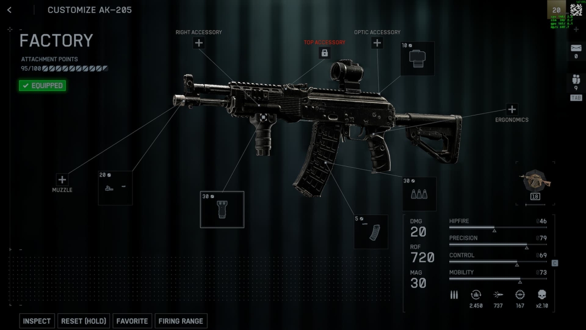 AK-205 Battlefield 6