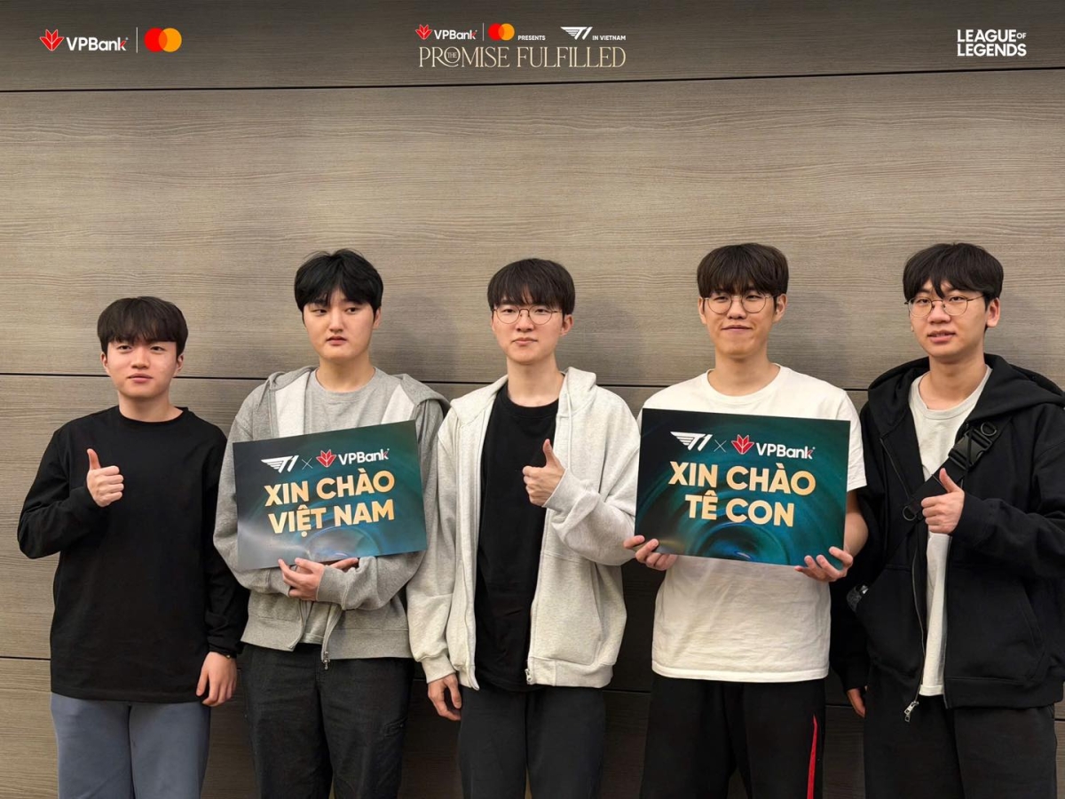 Faker và T1 chính thức có mặt tại Việt Nam