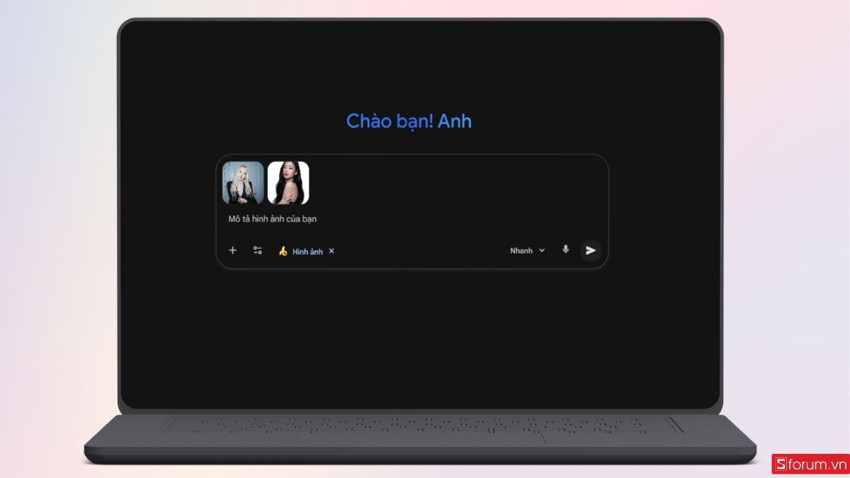 Tải ảnh gốc sắc nét để AI xử lý hình dễ dàng hơn