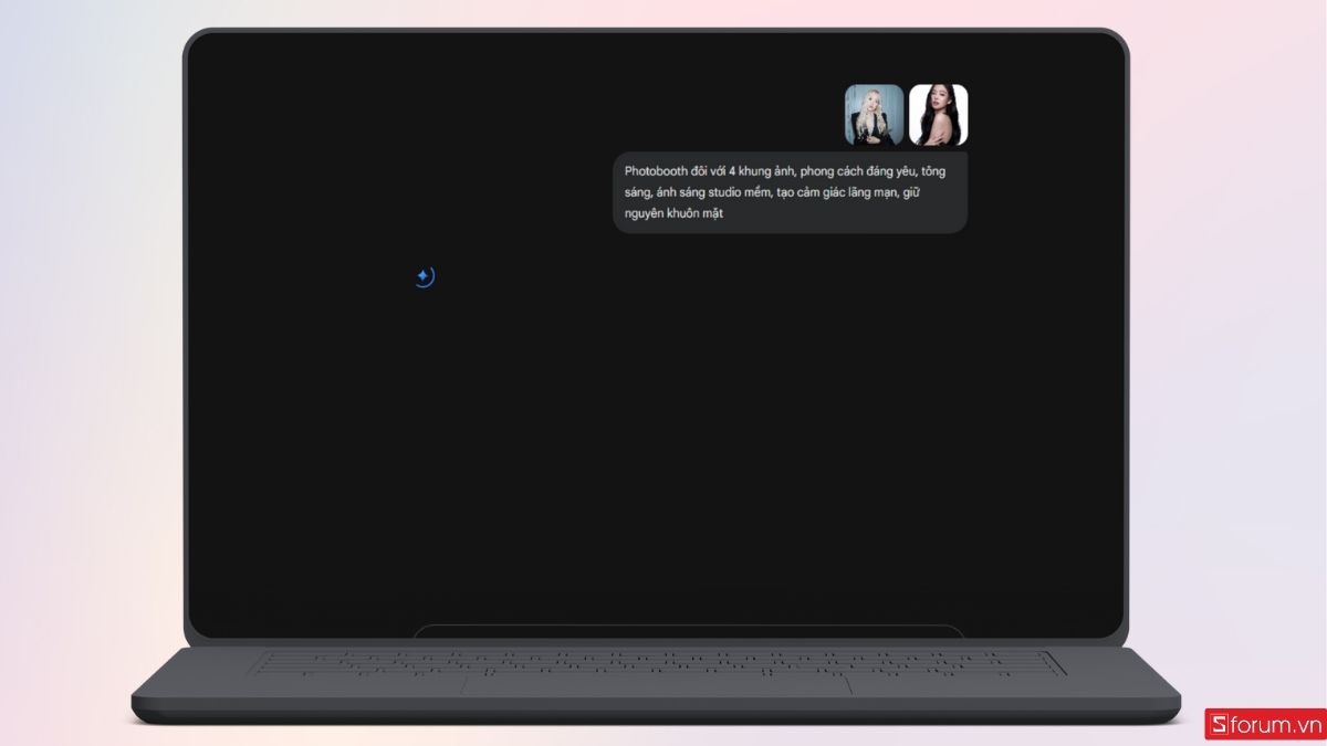 Gemini sẽ tiến hành xử lý ảnh