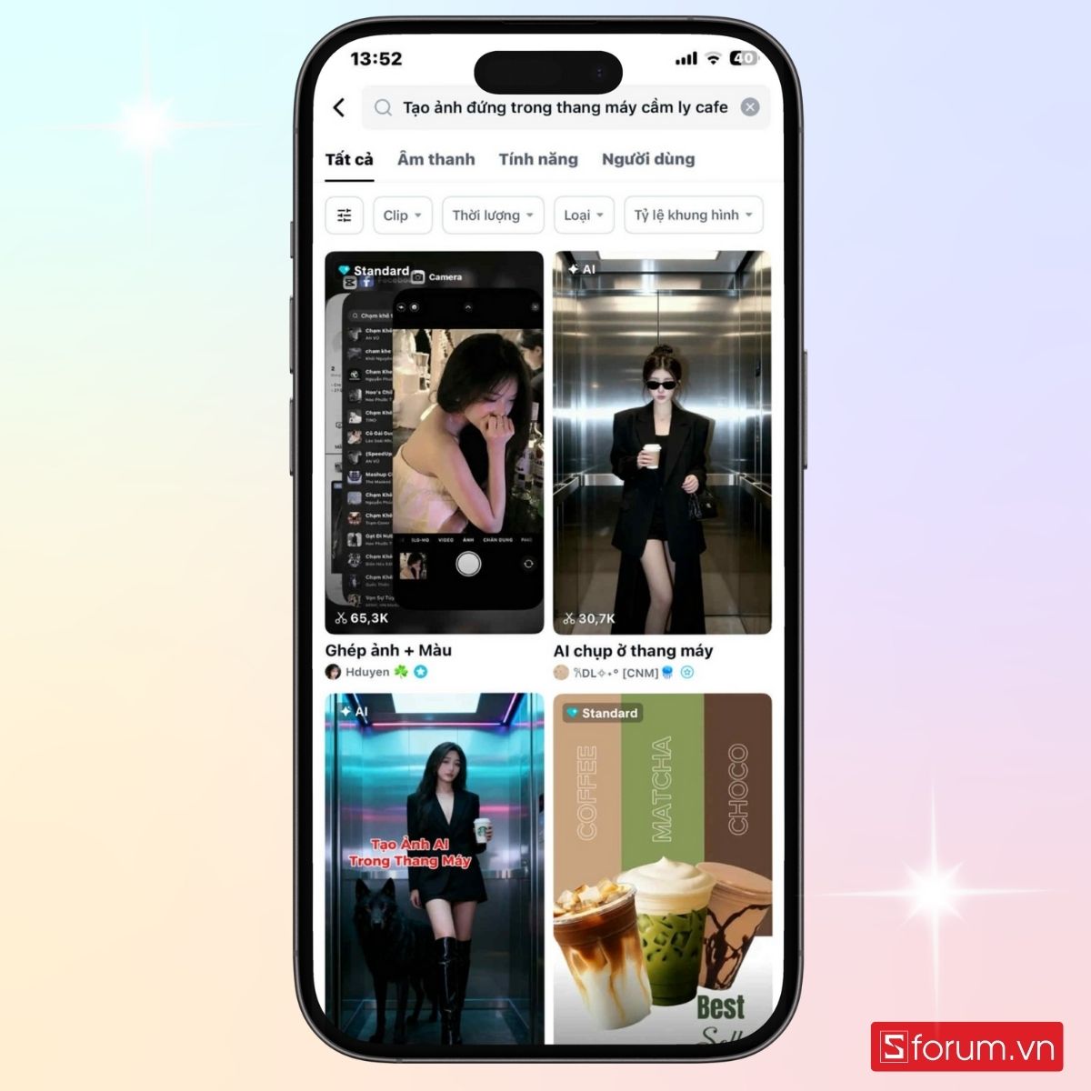 Tìm một mẫu CapCut phù hợp theo sở thích của bạn