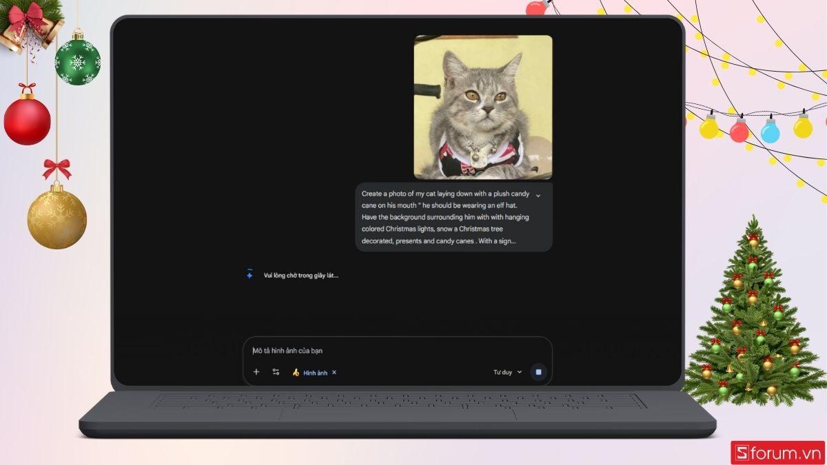 AI sẽ tiến hành xử lý hình ảnh của bạn